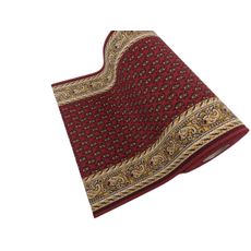 Associated Weavers , AKCIA: 120x80 cm Protišmykový behúň na mieru Inca 11 - obšitý zo všetkých strán, červená, chodba / predsieň