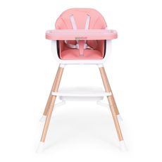 Dětská židlička 2v1 BABY ECOTOYS růžová