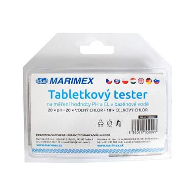 Tester na pH a koncentráciu chlóru