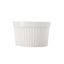 Zapekacia miska, pr. 9 cm, v. 5,5 cm, porcelán, biela, 12 ks