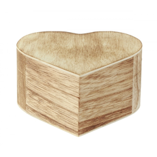 Drevená krabička HEART SHAPE
