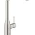 Drezová batéria Grohe Essence New s vyťahovacou sprškou supersteel 30270DC0