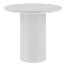 Biela LED stmievateľná stolová lampa (výška 18 cm) Fungo – Remember