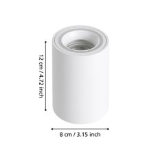 Eglo 901169 - LED RGBW Stmievateľné bodové svietidlo CAROSSO-Z LED/4,9W/230V biela