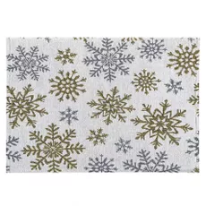 Dakls Prestieranie Snowflakes biela, 33 x 48 cm