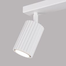 Sollux SL.1542 - Bodové svietidlo KARBON 2xGU10/10W/230V biela