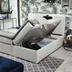 Posteľ Boxspring Boleria 200x180, čierna (koženka - bb 05)