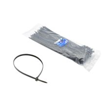 Sťahovacie pásky čierne s UV filtrom, 300x7.6mm, 100ks GEKO