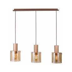 ITALUX MD17076-3B - Luster na lanku JAVIER 3xE27/60W/230V