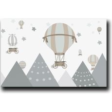 Detský obrázok 45x70 cm Balloon – Wallity