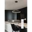 Top Light-LED St. luster na lanku ORBIT LED/40W/230V 3000-6500K pr.50 cm čierna+DO