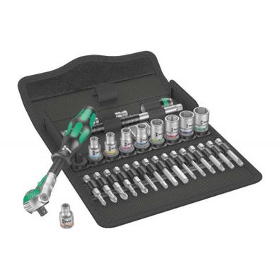 Wera 004019 Sada račňových kľúčov 1/4" 8100 SA 9 Zyklop Speed, palcové (sada 28 dielov)