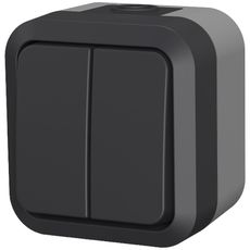 Spínač sviečok AQUA PRO IP55 grey 60323