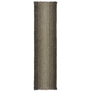 Flair Rugs koberce Behúň Mottle Jute Ombre Grey - 60x230 cm