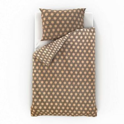 Kvalitex Saténové povlečení Luxury CollectionCarero béžová, 140 x 220 cm, 70 x 90 cm, 140 x 220 cm, 70 x 90 cm