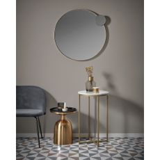 Odkladací stolík Kave Home Shefield, ø 43 cm