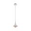 LED Luster na lanku LED/9W/230V pr. 14 cm biela