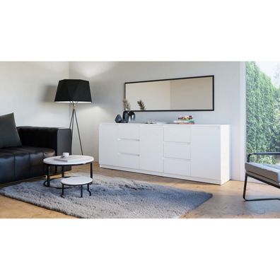 Komoda Costa 1D3S/2D3S - biela