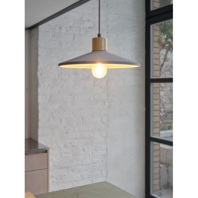 Ledvance - Luster na lanku DECOR CONCRETE 1xE27/15W/230V pr. 32 cm betón šedá