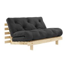 Tmavosivá rozkladacia pohovka 140 cm Roots – Karup Design