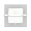 Aigostar - LED Stropné prisadené svietidlo LED/6W/230V 12,2x12,2 cm 4000K biela