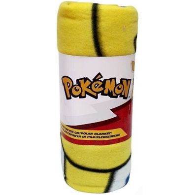 Fleecová deka Pokémon Pikachu - 100 x 150 cm