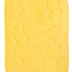 BO-MA koberce Protišmyková kúpeľňová predložka 3D 0133 yellow - 50x40 cm