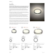 Redo 01-3588 - LED Stropné svietidlo SOLERA LED/18W/230V 25 cm CRI 93 3000/4000K