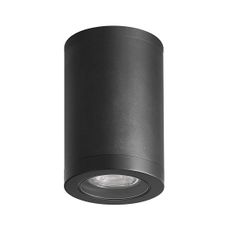 Luxera 48325 - Vonkajšie stropné svietidlo MOPTI 1xGU10/7W/230V IP54 čierna