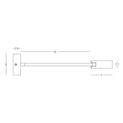 Zambelis 22050 - LED Flexibilná lampička LED/3W/230V CRI90 biela