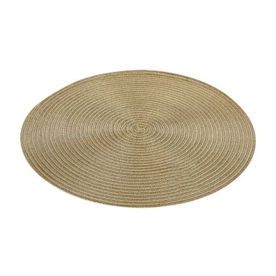 Altom Prestieranie Straw zlatá, pr. 38 cm, sada 4 ks