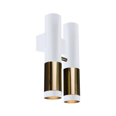 Amplex 8356 - Nástenné svietidlo KAVOS 2xGU10/15W/230V biela