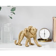 Soška z polyresínu (výška 18,5 cm) Monkey Mom – Mauro Ferretti