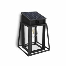 Philips Lysin UltraEfficient solárne LED svietidlo so senzorom čierna, 3,2 W, 500 lm, 4000 K