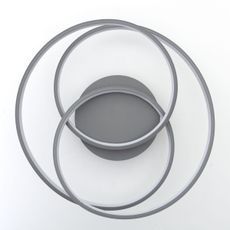 Brilliant - LED Stropné svietidlo LABYRINTH LED/40W/230V pr. 39,5 cm šedá