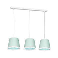 Luster na lanku DAISY 3xE27/60W/230V