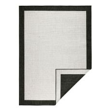 Čierno-krémový vonkajší koberec NORTHRUGS Panama, 200 x 290 cm