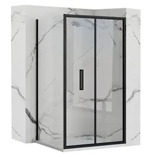 REA Sprchovací kút Rapid Fold, velikost 90x80