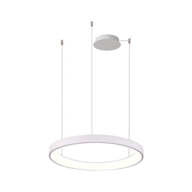 Azzardo AZ5015 -LED Stmievateľný luster na lanku AGNES LED/38W/230V pr. 48 cm biela