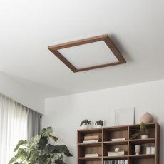 Eglo - LED Stmievateľný prisadený panel SALOBRENA 2 LED/25W/230V tmavohnedá