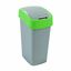 CURVER - Odpadkový kôš Flipbin 45 l, strieborno - zelený , 45 l