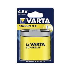 Varta 2012 - 1 ks Zinkouhlíková batéria SUPERLIFE 4,5V
