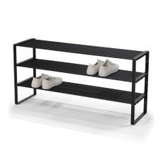 Čierny kovový stojan na topánky Rex – Spinder Design