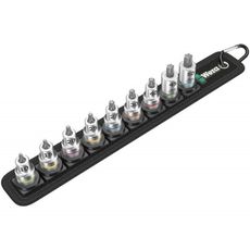 Wera 003972 Torx Zyklop 3/8" Belt B 3 TORX® HF nástrčné hlavice s pridržiavacou funkciou (sada 9 ks)