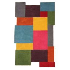 Flair Rugs , Ručne všívaný kusový koberec Abstract Collage Multi, 120x180, viacfarebná, detská izba