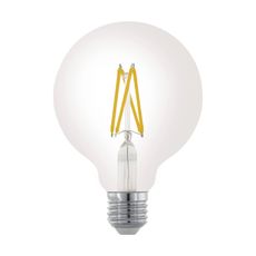 Eglo LED žiarovka E27-G95 Globe 7,5 W, 806 lm, 2700 K, teplá biela