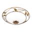 Orion DL 7-509/40 - Stropné svietidlo FLEUR 2xE27/60W/230V pr. 40 cm bronz