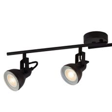 Searchlight 1544BK - Stropné bodové svietidlo FOCUS 4xGU10/50W/230V čierna