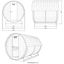 Vonkajšia sudová sauna LAHTI XL - 195 x 220 cm pre 4 osoby