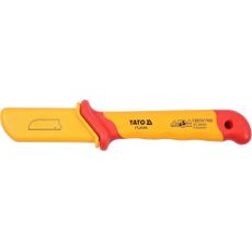 Izolovaný elektrikářský nůž, VDE, 50 x 180 mm - YT-21210